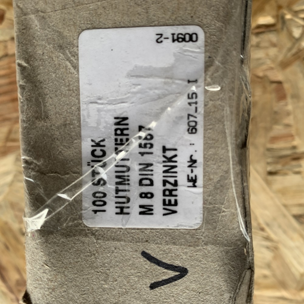 Hutmuttern M8 - Bild 2