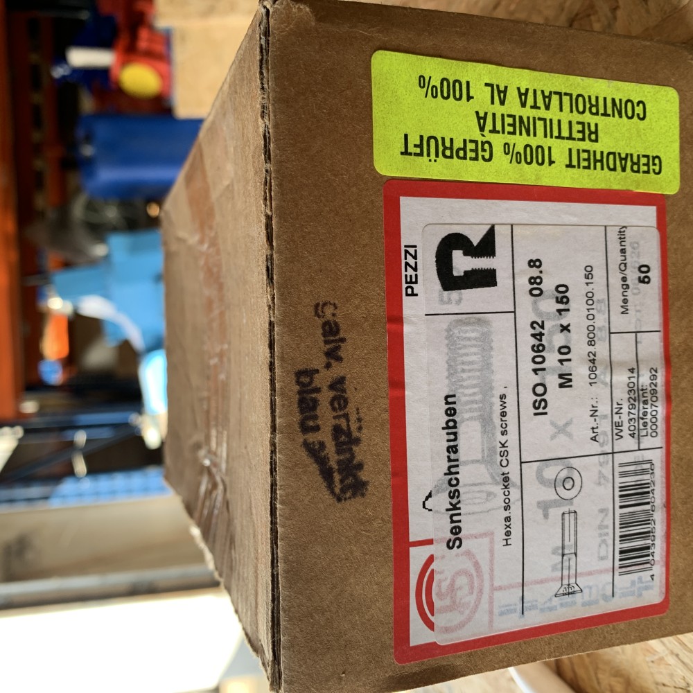 R.Senkschrauben M10x150