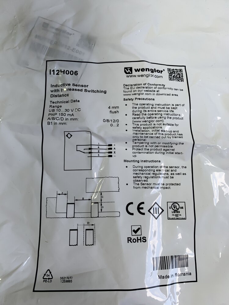 Wenglor 3521R/F/1259885