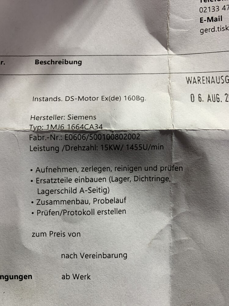 Siemens 1MJ6 1664CA34