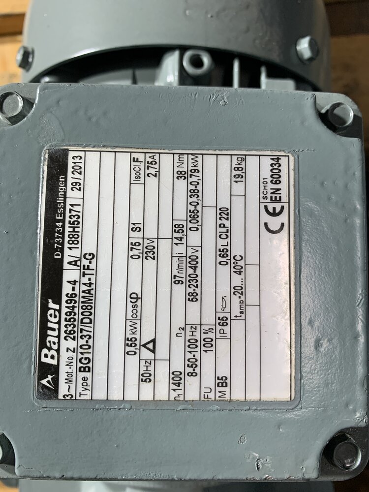 Bauer BG1037/D08MA4-TF-G