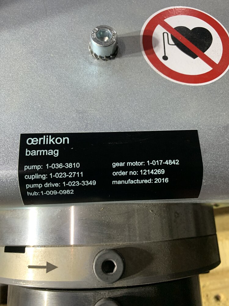 Bauer Motor: Bauer: BG10-37/D07LA4-TF; Pumpe: 1-036-3810 - Bild 2