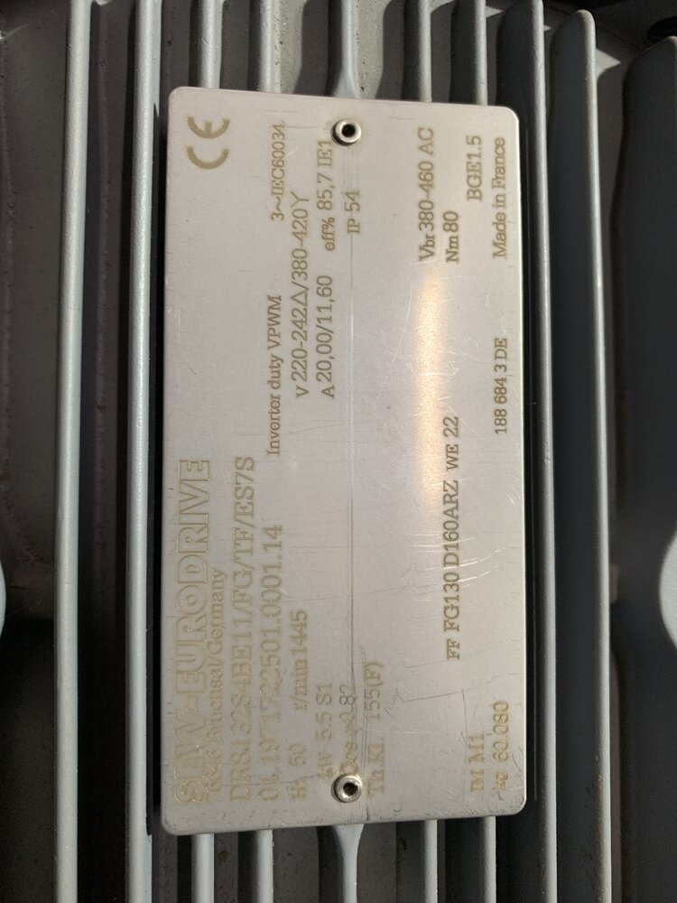 SEW DRS132S4BE11/FG/TF/ES7S