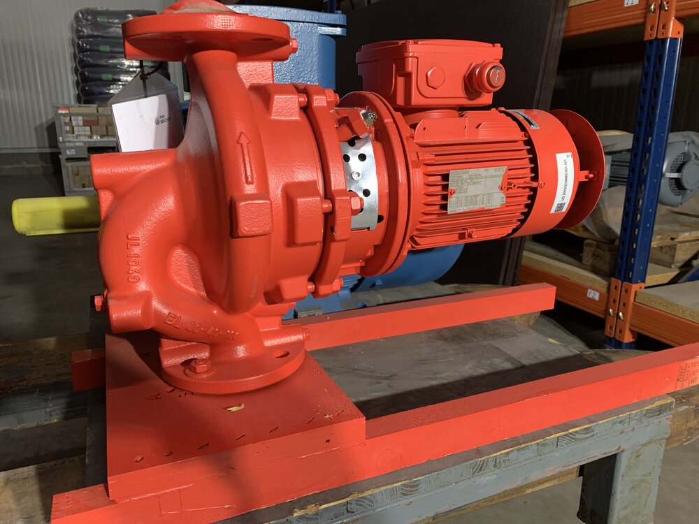 Siemens Motor: 1LE10010DB227GB-Z; Pumpe: KSB ETALINE  040-040-160 - Bild 3