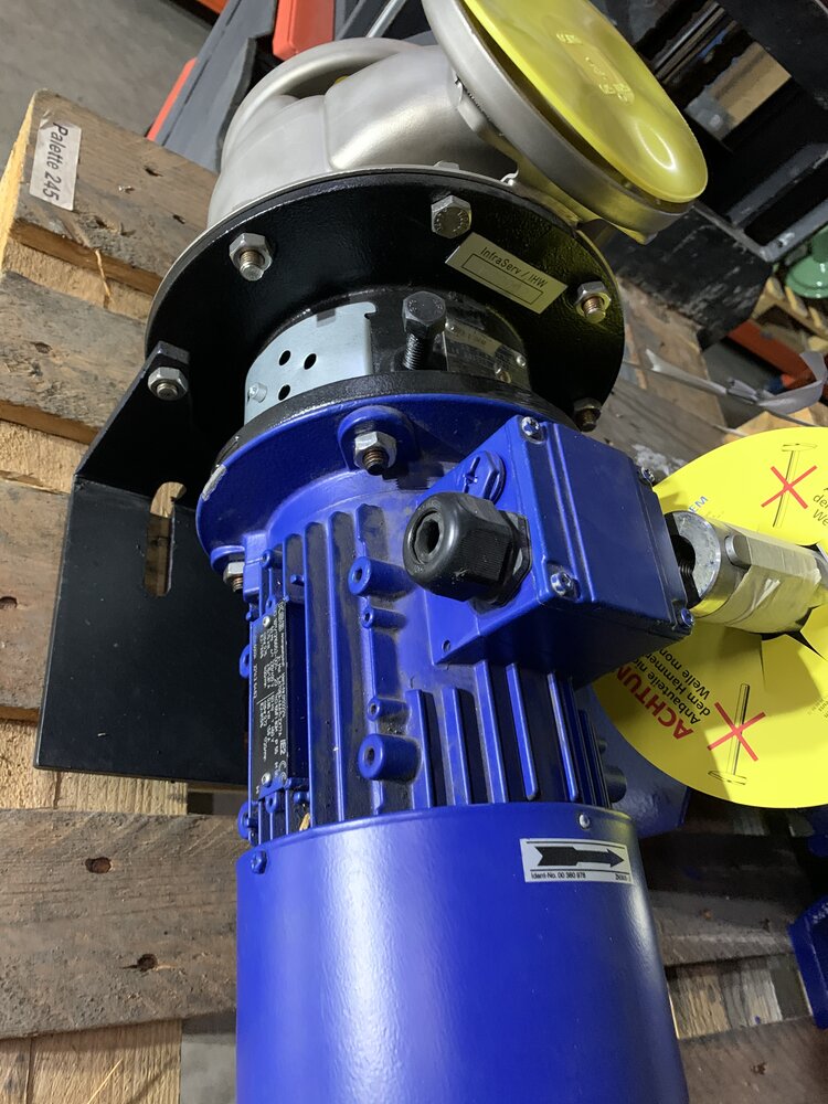 KSB Motor: KSB : 1LA7083-4AA11-ZX77A; Pumpe: KSB: ETACHROM  BC 050-125/074 - Bild 4