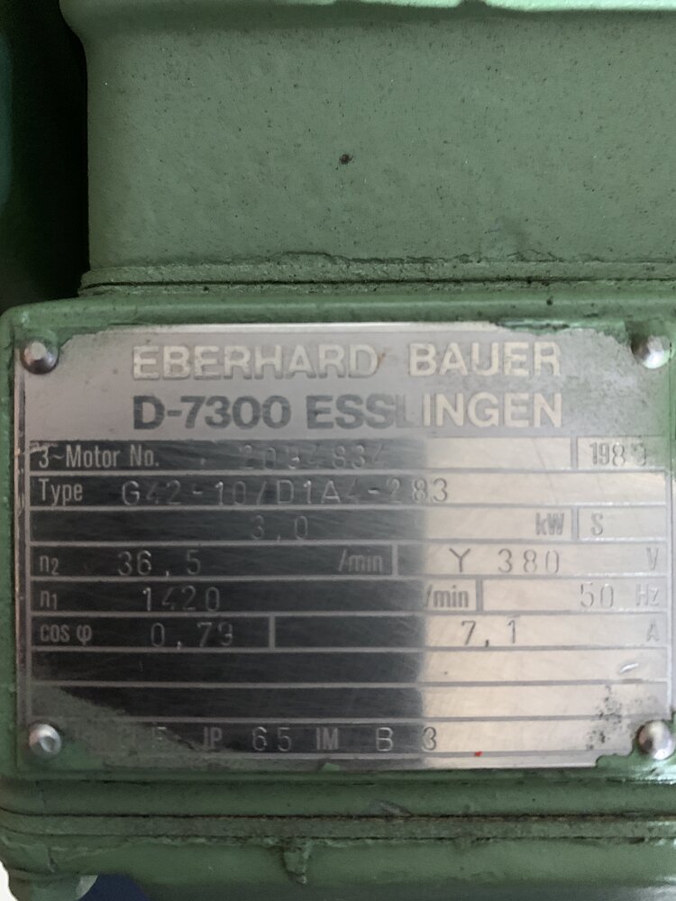 Bauer Bauer: D 7300. Type: G42-10/D1A4-283