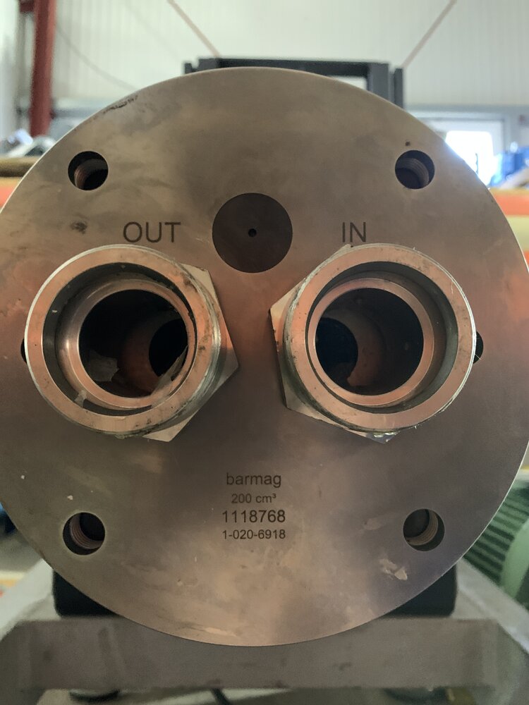 Bauer Motor Bauer BG10-37/DHE08XA4-TF-G; Pumpe: Barmag 200cm3 - Bild 2