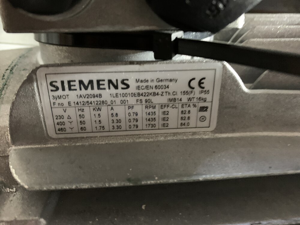 Siemens 1LE10010EB422KB-4-Z