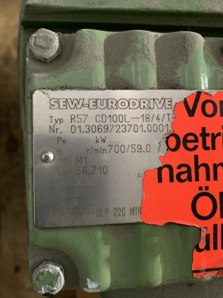 SEW R57 CD100L-18/4/TF - Bild 3