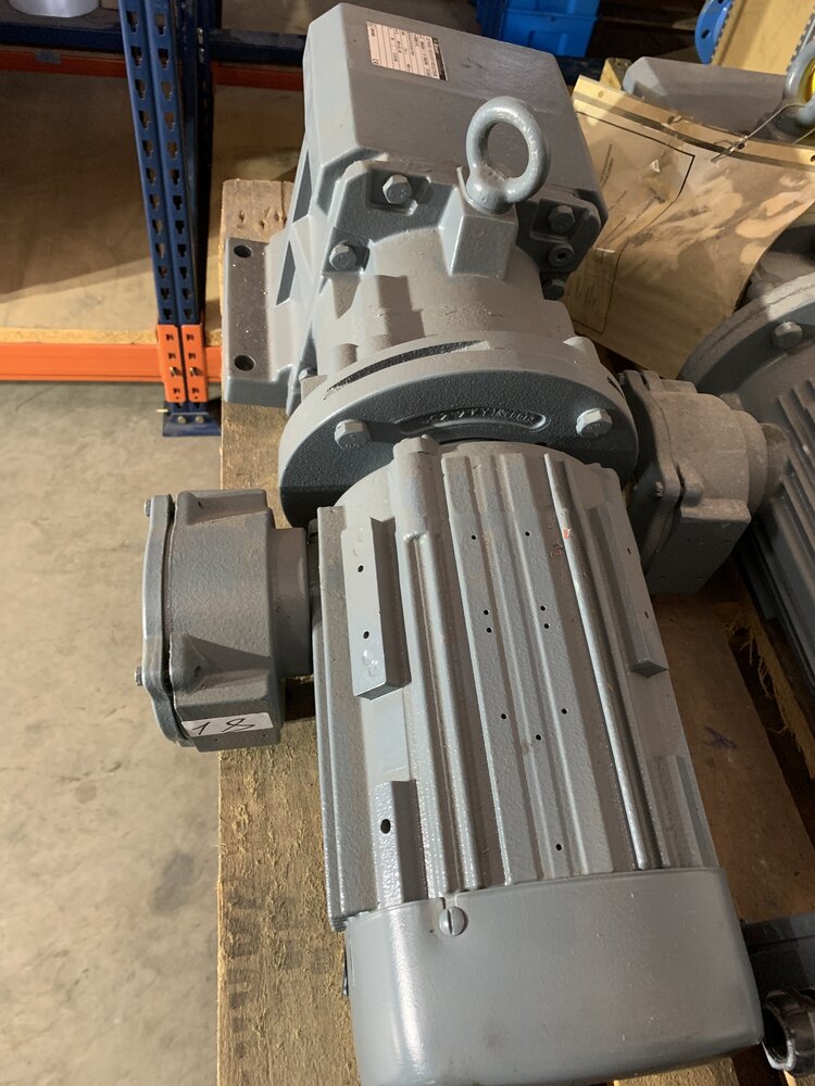 Bauer Motor: BG50-11-C/DNFXD10L2H4; Reduktor: ВG50-11-C - Bild 3