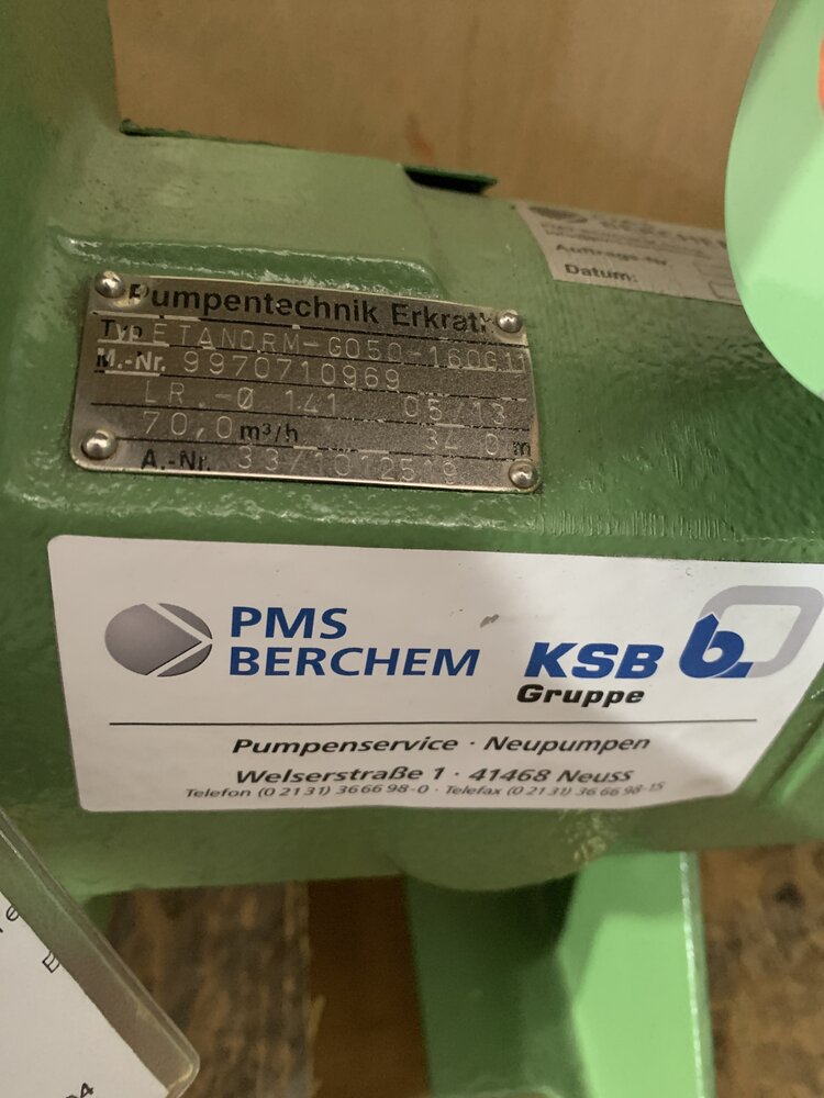 Pumpentechnik ETANORM-G050-160G11 - Bild 2