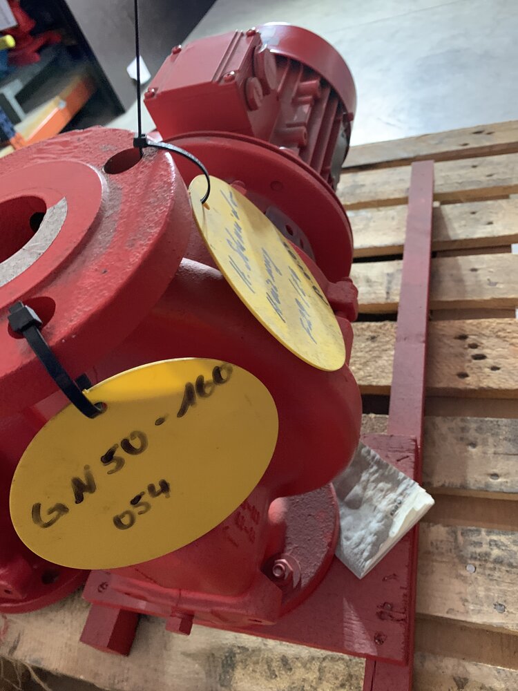 KSB Motor:1LA7080-4AA11-ZX77A; Pumpe: ETALINE-GN 50-160/054 - Bild 4