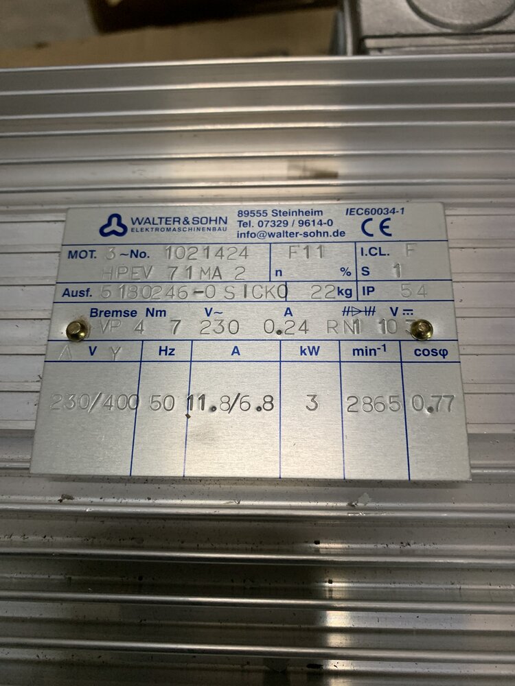 WALTER&SOHN HPEV 71MA 2