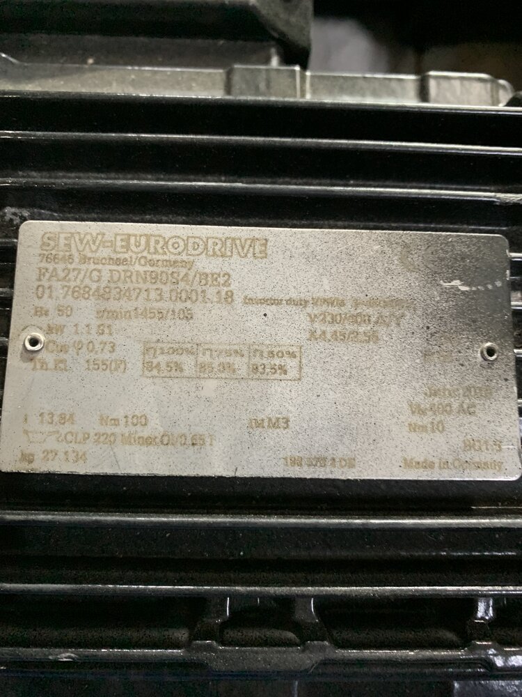 SEW FA27/G DRN90S4/BE2