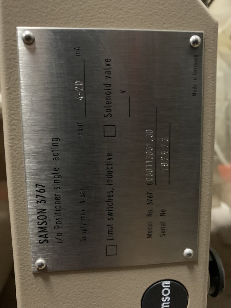 SAMSON  DN 200. KVS 250