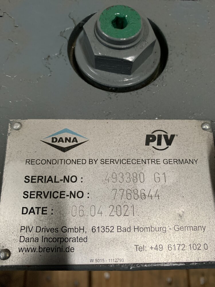 Siemens +PIV Motor Siemens + редуктор PIV