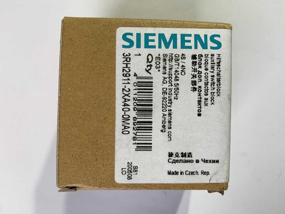 Siemens 3RH2911-2XA40-0MA0