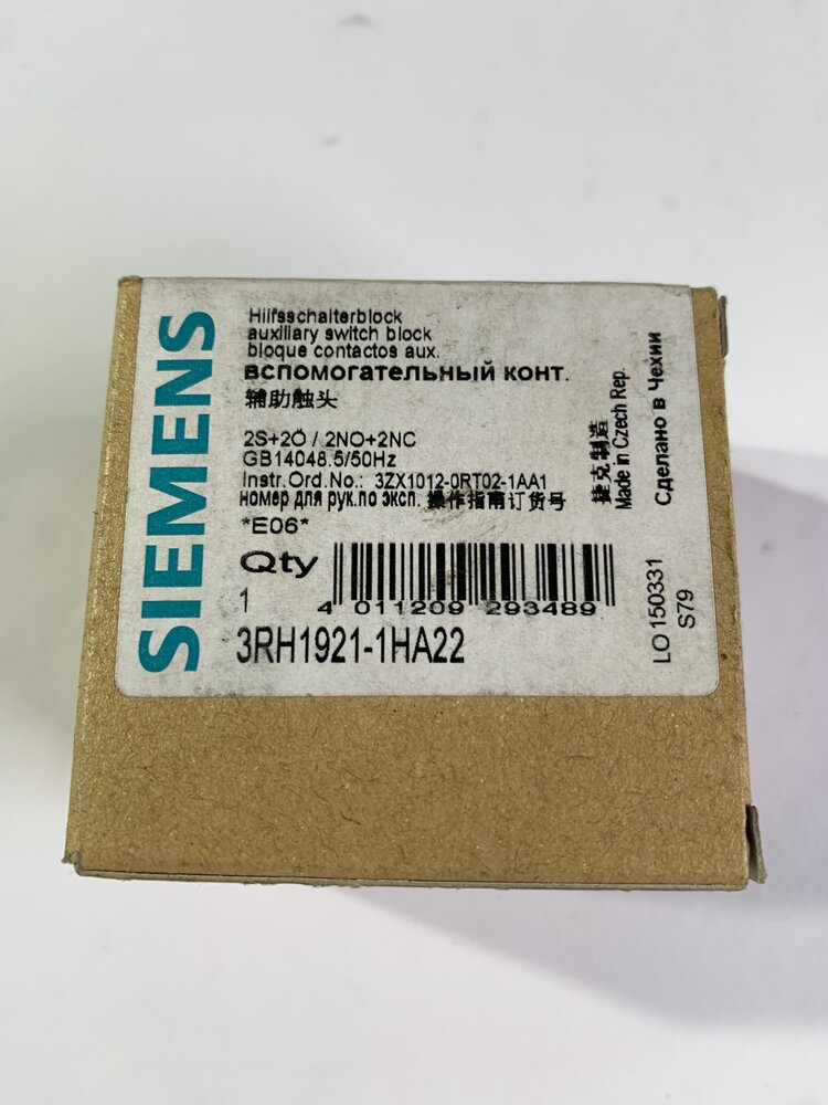 Siemens 3RH1921-1HA22 - Bild 2